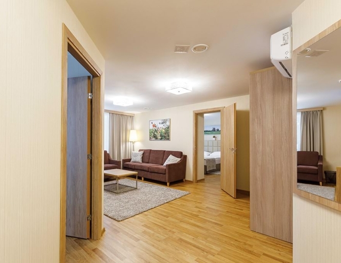 Апартаменты 2-местный 3-комнатный Family - Санаторий «Кивач» Кончезеро